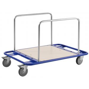 150KGS 4 Castor Small Board Trolley Material Handling Equipment Fabrication