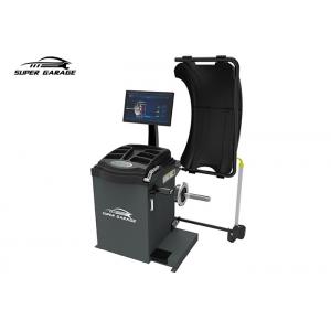 Car Wheel Balancing Machine 200RPM With LCD Display / Laser Detection