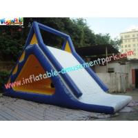 China Durable Commercial Grade 0.9MM PVC tarpaulin Inflatable Water Slide Toys for Kids on sale