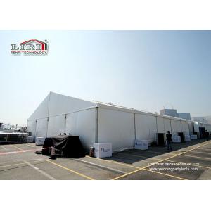 China Block Out Roof PVC Wall Cover 40m Clear Span Marquee Tent For Exhibition supplier