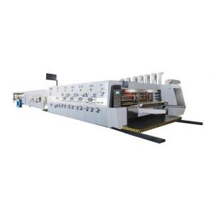 China Two Color Printer Slotter Die Cutter Machine Folder Gluer Machine CE supplier