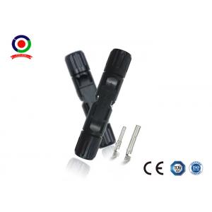 China IP67 2.5mm2 - 6mm2 Solar Panel Connectors UV Resistance Simple On Site Processing supplier