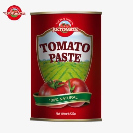 China Canned 425g Tomato Paste Adheres To Global Standards Established By ISO HACCP BRC And FDA Regulations wholesale