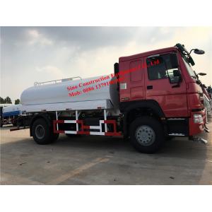 China WD615.87 290hp Engine Euro III  4x2 12m3 Water Tank Truck supplier