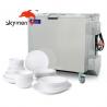 268L 6000W Stainless Digital Cookware Oven Rack Hood Filter Heated Kitchen Soak Tank