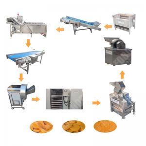 Carrot Ginger Powder Machine -Processing Line Iso