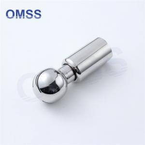 China Ss316l Rotary Spray Ball Male High Pressure Stainless Steel dn15 Sanitary Tank Cleaning Ball supplier