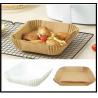 China Food Grade Disposable Square Parchment Air Fryer Paper Liners Nonstick wholesale