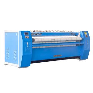 0-25m/min Ironing Speed Fully Automatic Cloth Washing Drying Rotary Ironing Machine 0.75-2.2