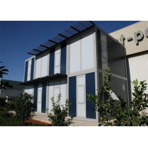 China SGS Modern Modular House Steel Firm Structure And Sandwich Panel supplier