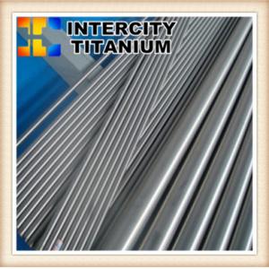 China Gr1 gr2 gr5 polished /pickling titanium alloy round bar manufacture supplier