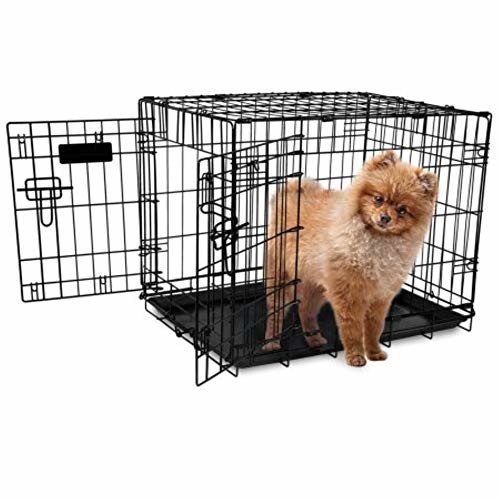 China Removable Divider Panel 12.8kgs Metal Dog Crates wholesale