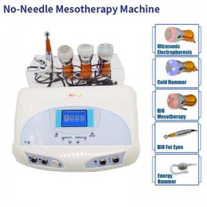 Electroporation No Needle Mesotherapy Machine / Multifunctional Facial Spa Equipment