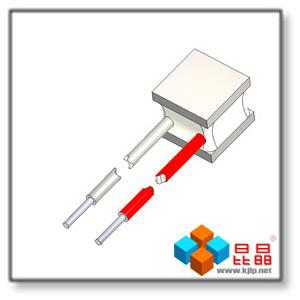 China TES1-007 Series (3.4x3.4mm) Micro Type Peltier Module supplier