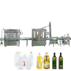 China 5L Cooking Oil and Coconut Oil Automatic Liquid Filling Machine with 8 Filling Heads supplier