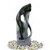 China Multi Shape Sculpture Water Fountains Garden Statue Fountains White / Black Color wholesale