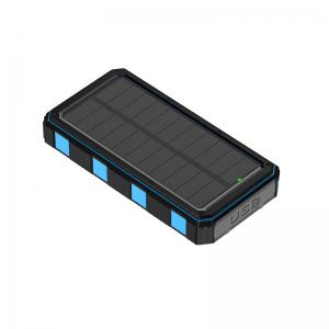 Quick Charge Support Solar Power Bank 20000mAh for Cell Phones and Smartphones