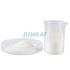 China BLUFLOC PAM Powder Grade Anionic Polyacrylamid Copolymer PAM Polymer Chemical wholesale