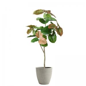 China 180cm Colorful Heart Shape Artificial Potted Floor Plants Indoor Decor Ficus Tree supplier