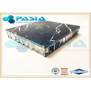 China El panel de piedra de mármol del panal con el borde abierto y la superficie de piedra protegida para la decoración al aire libre wholesale