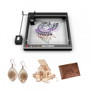 China 33W Wood Laser Cutting Machine Compatible MAC Windows With Rotary Module Switch supplier