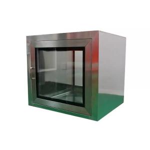 SUS304 Laboratory Pass Box UV Light Static And Dynamic Pass Box