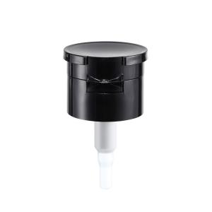 China Black Plastic Nail Polish Remover Pump 28mm 33mm For Cosmetic Beauty Cleansing Bottle supplier