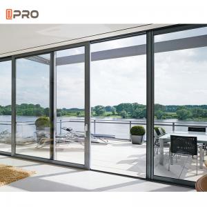 Aluminum Sliding Glass Patio Doors Exterior Huge Modern ISO9001