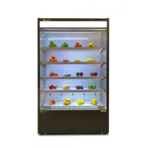 China Custom Multi Deck Refrigerated Display Meat Fruit Vegetable Air Cooler supplier