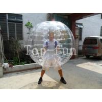 China PVC / TPU Durable Clear Inflatable Body Bumper Ball / Bounce For Playground Sports Games on sale