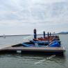 Ponto flotante de aluminio galvanizado para ingeniería de muelles de marina