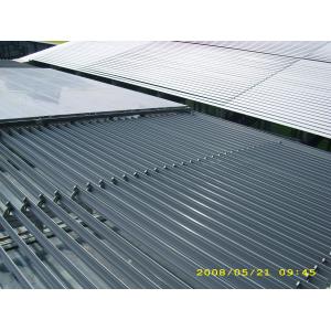 Aerofoil Aluminum Retractable Louvered Roof Systems Building Facade Light Control
