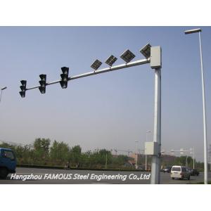 Q345 Road Sign Structure For Traffic Monitoring Systems And Cameras