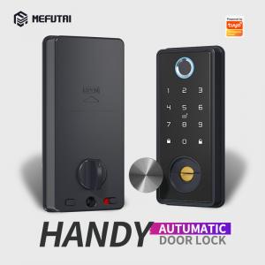 Anti Peep Smart Fingerprint Door Lock Digital Password Bluetooth