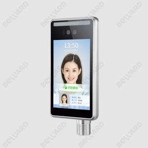 China 20W RFID Facial Biometric Attendance Machine 400cd/m2 supplier