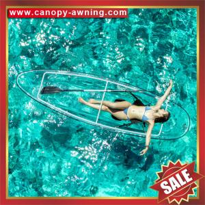 PC boat,PC canoe,transparent boat,PC kayak,polycarbonate boat,PC clear kayak,modern kayak-excellent sightseeing yacht