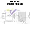 China 1.77 Inch TFT LCD | 128x160 Resolution With MCU Interface wholesale