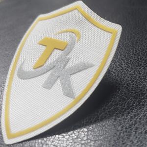 Camisa macia gravada de Logo Iron On T da etiqueta da transferência térmica do silicone da etiqueta 3D TPU