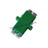 China LC / APC Duplex Fiber Optic Adapter Low Insertion Loss For Fiber Optic Devices wholesale