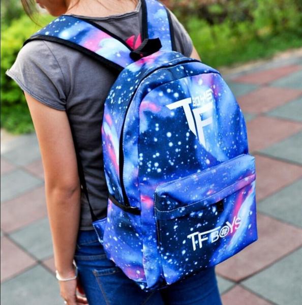 Unisex Galaxy Space Bookbag TRAVEL Rucksack School Bag Satchel Fashion Backpack
