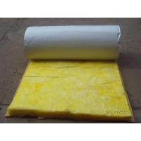 China Flexible Fiber Glass Wool Blanket Roof Insulation Materials Sound Absorption on sale