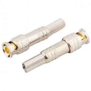 China CCTV Monitor 75-5 American Video Welding BNC Q9 Connector For Analog Camera supplier