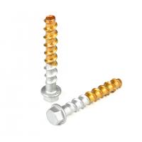 China Hex Head Bi Metal Anchor Bolt Concrete Screws Carbon Steel 3/8 316 Stainless Steel on sale