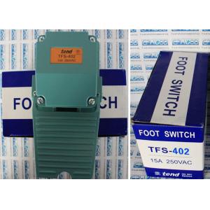 Large Foot Tend Limit Switch With Plastics And Aluminium Cast Rind TFS-402 Foot Switch