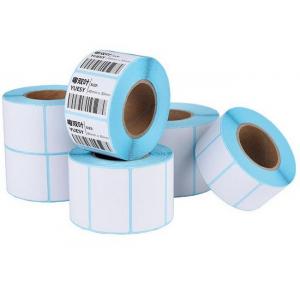 Airline Luggage Label Single  Proof Thermal Paper  With 50G Blue Glassine Paper