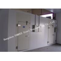 China PU Foam Sandwich Panel Modular Cold Room Panel For Meat And Fish Walk In Chiller on sale