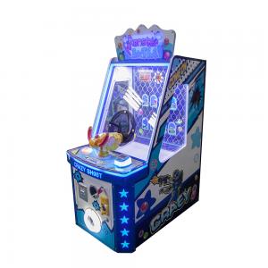 China Shooting Ball Ticket Redemption Machine , Coin Operated Dino Arcade Game supplier