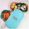 China 漏れ防止 移動中のランチ ベントボックス 調整可能な分割器とカスタマイズされたロゴ wholesale
