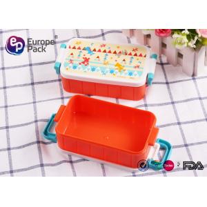 China 10OZ Kids Plastic Luch Boxes Container supplier