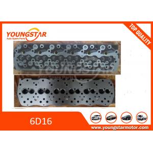 China ME993502 6D16T Mitsubishi Engine Performance Cylinder Head On A Kobelco Excavator supplier